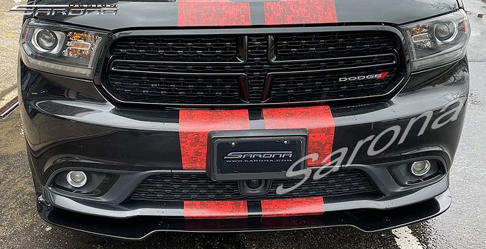 Custom Dodge Durango  SUV/SAV/Crossover Front Add-on Lip (2014 - 2020) - $675.00 (Part #DG-033-FA)